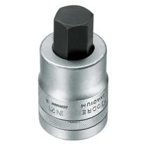 Chave Soquete Hexagonal 22mm Encaixe 1" Gedore 018330 Chave Soquete Hexagonal 22mm Encaixe 1" Gedore 018330