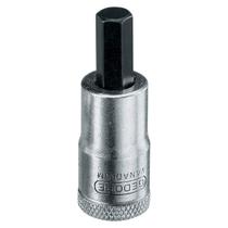 Chave Soquete Hexagonal 8mm Encaixe 3/8" Gedore 014780 Chave Soquete Hexagonal 8mm Encaixe 3/8" Gedore 014780