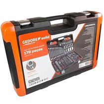 Chave Soquete Jogo Ferramentas Oficina 178Pc Gedore solid