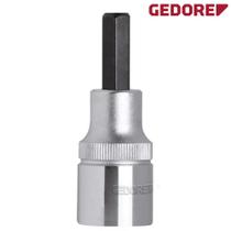 Chave Soquete Ponta Hexagonal De 10mm Com Encaixe De 1/2 Pol. - GEDORE RED