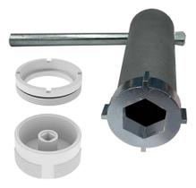 Chave Soquete + Sede + Contra Sede Para Válvula Deca Hydra