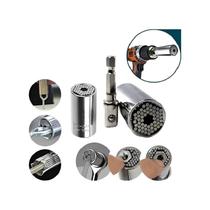 Chave Soquete Universal Multidimensional 7/19mm + Adaptador Chave Soquete Universal Multidimensional 7/19mm + Adaptador