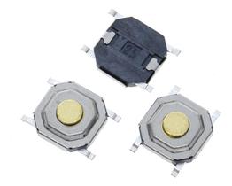 Chave Switch T1.5 Touch 6p1 4x4x1,5mm Kit Com 5 Peças