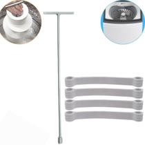 Chave T 10mm / 62cm + 4 Tirante Agitador Brastemp