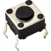 Chave Tactil Switch 4,3mm CHVS0020 Preta Storm - PCT / 50