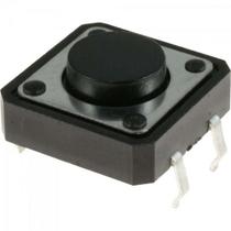 Chave Tactil Switch 5mm 180º CHVS0018 Preta STORM - PCT / 100 Chave Tactil Switch 5mm 180º CHVS0018 Preta STORM - PCT / 100