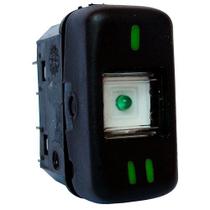 Chave Tecla Farol Caminhão MB 709 1618 1989 a 1995 Preta 12V