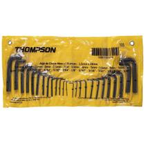Chave Thompson Hexagonal L Tipo Allen Premium 1.5mm a 10mm - Embalagem com 25 Peças Chave Thompson Hexagonal L Tipo Allen Premium 1.5mm a 10mm - Embalagem com 25 Peças