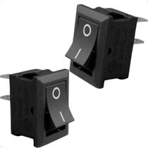 Chave Tic Tac Liga Desliga 10A Quadrado 50 Unidades On/off 2 Terminais Kcd1-101 Chave Tic Tac Liga Desliga 10A Quadrado 50 Unidades On/off 2 Terminais Kcd1-101