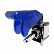 Chave TicTac Tipo Gatilho Caça Led Azul Com 2 Posições ON/OFF 400W 12V DNI 2084-AZ Chave TicTac Tipo Gatilho Caça Led Azul Com 2 Posições ON/OFF 400W 12V DNI 2084-AZ