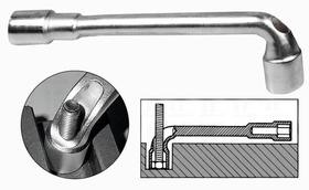 Chave Tipo L Biela 8mm Com Furo, Biela Vazada Chave Tipo L Biela 8mm Com Furo, Biela Vazada