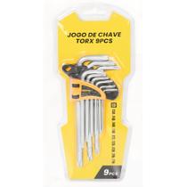 Chave Torks Carro Moto Aço 2.6/8.5mm Hexagonal 9 Peças