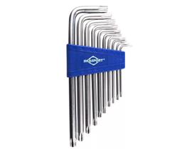 Chave Torx Brasfort Jg T09-T50 10Pcs Blister 7835 Chave Torx Brasfort Jg T09-T50 10Pcs Blister 7835