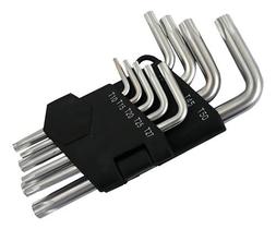 Chave Torx Furo 9 Peças Etilux Western-w2064 Chave Torx Furo 9 Peças Etilux Western-w2064