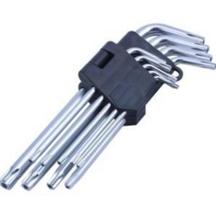 Chave Torx Longa Com Furo Jogo 9 Peças F-59 - Saint Chave Torx Longa Com Furo Jogo 9 Peças F-59 - Saint