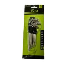 Chave torx t10at50 9pcs crv inluss