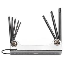 Chave Torx Tipo Canivete com 8 Peças Taiwan - 8JI-1 - EDA