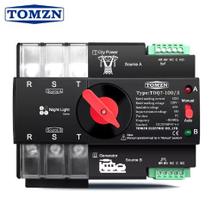 Chave Transferência Automática Trifásica 3 Polos 220V 100A TOQ7-100/3 NL - Tomzn