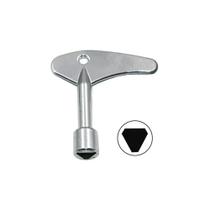 Chave Universal Triangular Elevador Portas Armários Geral Chave Universal Triangular Elevador Portas Armários Geral