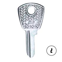 Chave Yale 3F Cadeado 20Mm