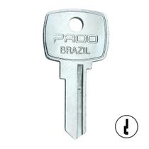 Chave Yale Pado Cadeado N.02 Original Contrário 0585
