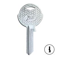 Chave Yale Sinter Fechadura Contrário 1035