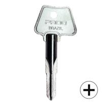 Chave Yale Tetra Pado + Fechadura Niquelada Chave Yale Tetra Pado + Fechadura Niquelada