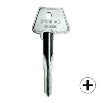 Chave Yale Tetra Pado + S/Rebaixo Niquelada