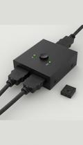 Chaveador HDMI Bi-Direcional 2x1/1x2 4K 3D