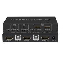 Chaveador kvm 2x1 hdmi 4k windows 10 mac appe