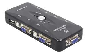 Chaveador Kvm Switch 4 Portas 4 Pcs / Cpu Na Mesma Estação - Xtrad