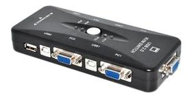 Chaveador Kvm Usb Swtich 4 Portas Vga/ Pronta Entrega.