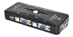 Chaveador Kvm Usb Swtich 4 Portas Vga/ Pronta Entrega.