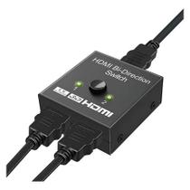 Chaveador Switch Hdmi 2x1 E 1x2 4k Splitter Duplicador Hdmi Chaveador Switch Hdmi 2x1 E 1x2 4k Splitter Duplicador Hdmi