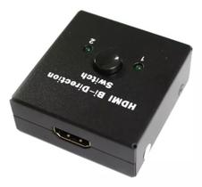 Chaveador Switch Seletor Hdmi 2x1 Divisor Splitter Hdmi 1x2