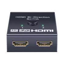 Chaveador Swither Seletor Hdmi 2x1 Divisor Splitter Hdmi 1x2