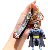 Chaveiro 3d Batman Marvel Personagem Liga Da Justiça Chave Carro Bolsa Presente Anime