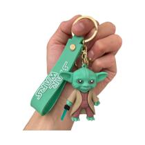Chaveiro 3D Bebê Yoda Disney - Star Wars - Pingente para Mochila