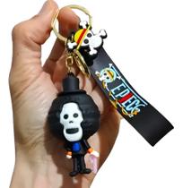 Chaveiro 3d Brook One Piece Coleção Personagem Anime Mangá Acessório Chave Carro Bolsa Presente Chaveiro 3d Brook One Piece Coleção Personagem Anime Mangá Acessório Chave Carro Bolsa Presente