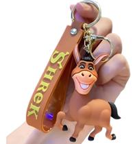 Chaveiro 3d Burro Perry Shrek Acessório Chave Carro Bolsa Coleção Personagem Anime Presente Disney