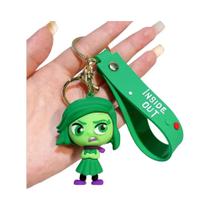 Chaveiro 3D De Desenho Animado inside out 2, Figuras De Alegria, Tristeza, Raiva E Nojo, Intensa