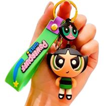 Chaveiro 3d Docinho Meninas Superpoderosas Personagem Coleção Acessório Chave Carro Bolsa Desenhos