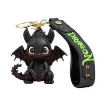 Chaveiro 3D Dragão Desdentado Desenho Animado Anime Casal Mochila Carro Pingente Presentes Homens