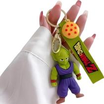 Chaveiro 3d Dragon Ballz Piccolo Personagem Coleção Chave Carro Anime Pingente Presente