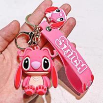 Chaveiro 3d Grande Lilo E Stitch Angel Rosa E Azul Adicionar aos favoritos