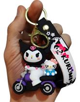Chaveiro 3d Hello Kitty Kurumi Personagem Chave Carro Bolsa Pingente Coleção