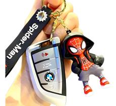 Chaveiro 3d Homem Aranha Coleção Personagem Marvel Spider Chave Carro Bolsa Avangers