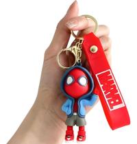 Chaveiro 3d Homem Aranha Marvel Personagem Coleção Chave Carro Anime Mangá Pingente Coloeção