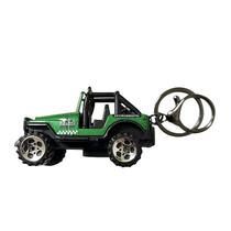 Chaveiro 3D Jeep Green Off-Road, modelo de carro, plástico Chaveiro 3D Jeep Green Off-Road, modelo de carro, plástico
