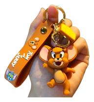 Chaveiro 3d Jerry Personagem Tom E Jerry Coleção Chave Carro Bolsa